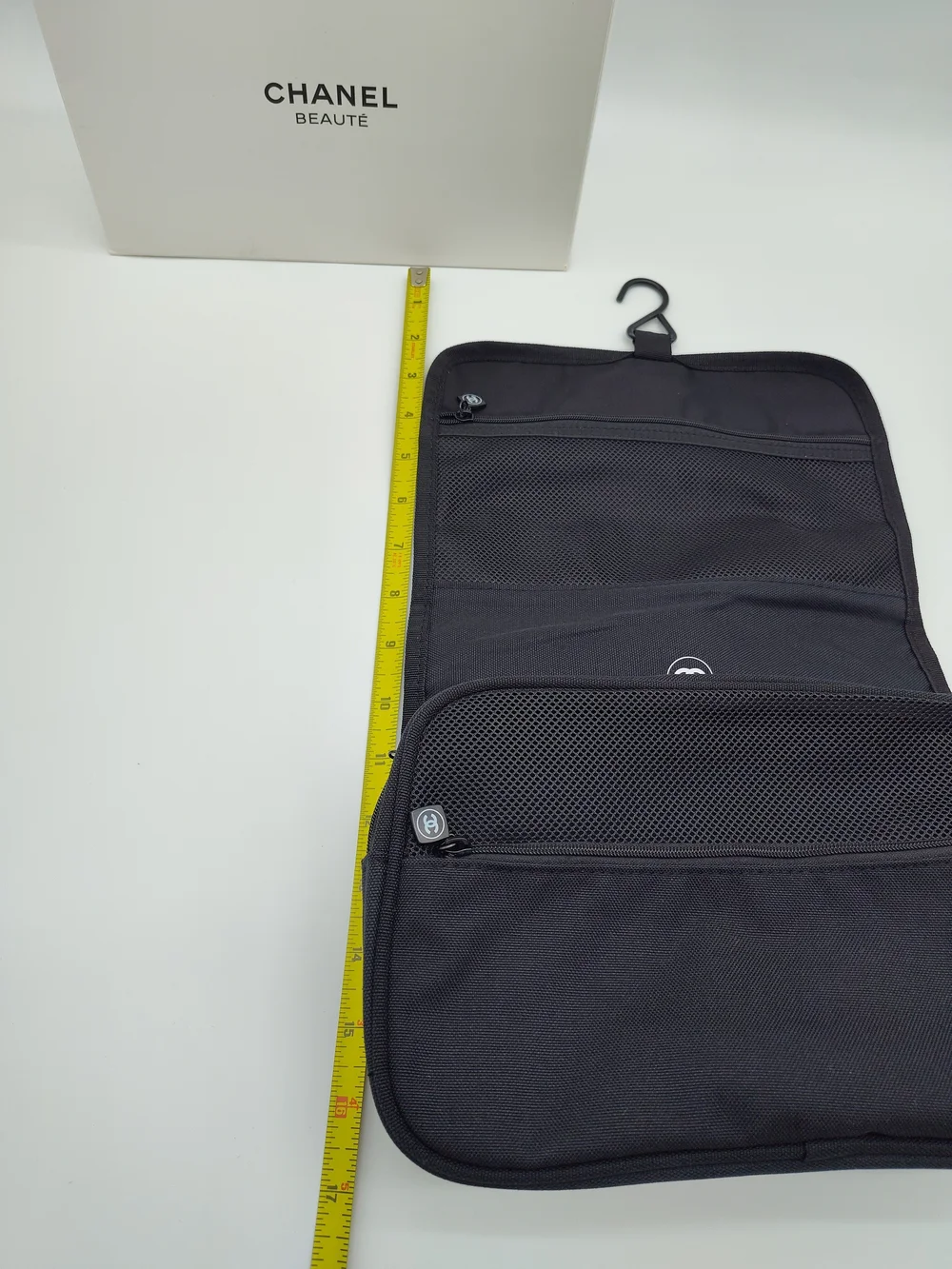 CHANEL black fold